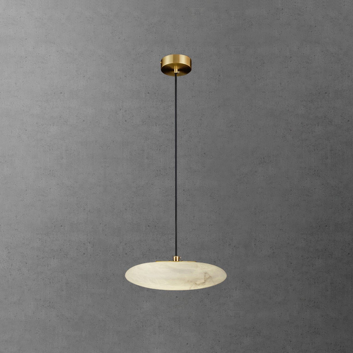 TONGOTDI Round Marble Pendant Lamp