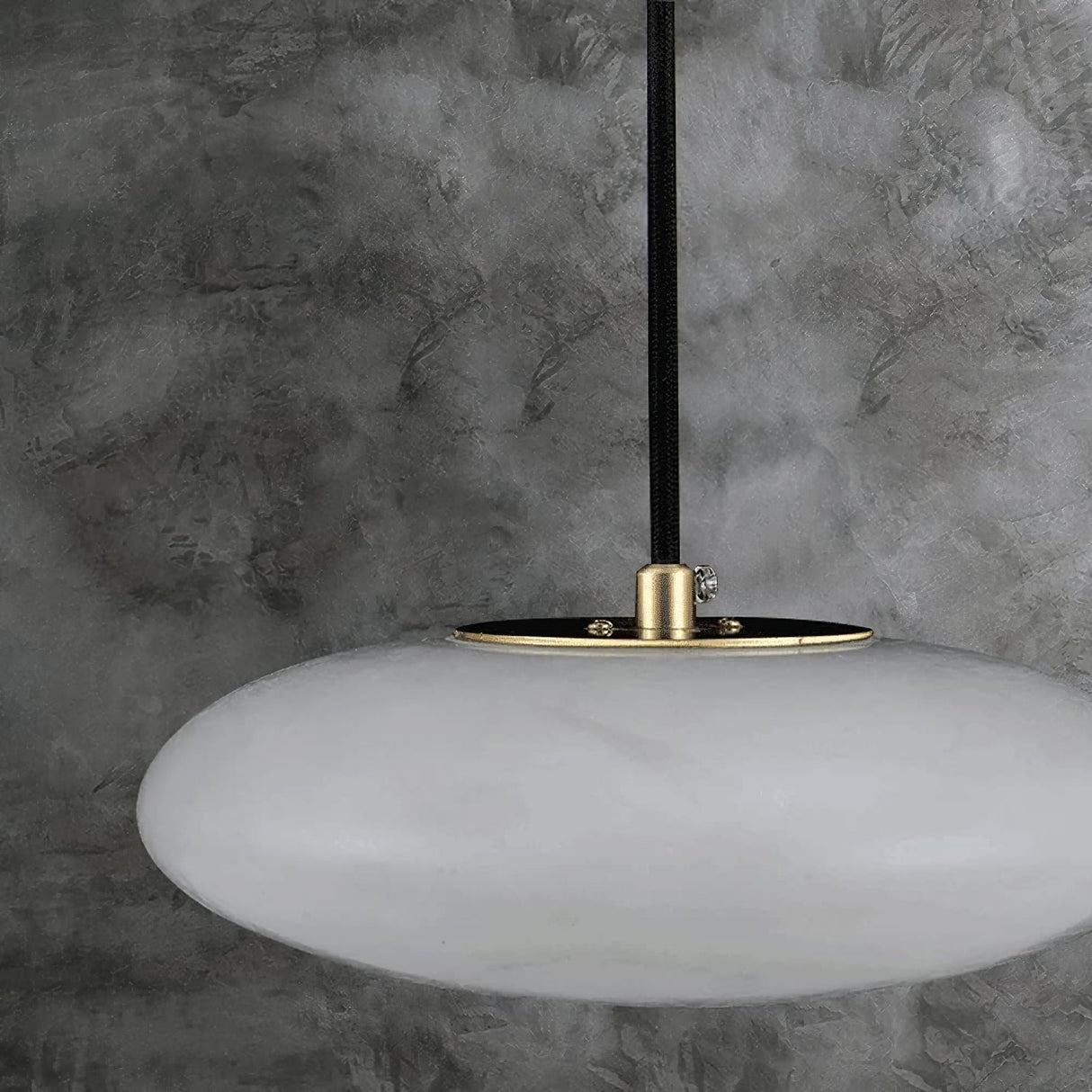 TONGOTDI Round Marble Pendant Lamp