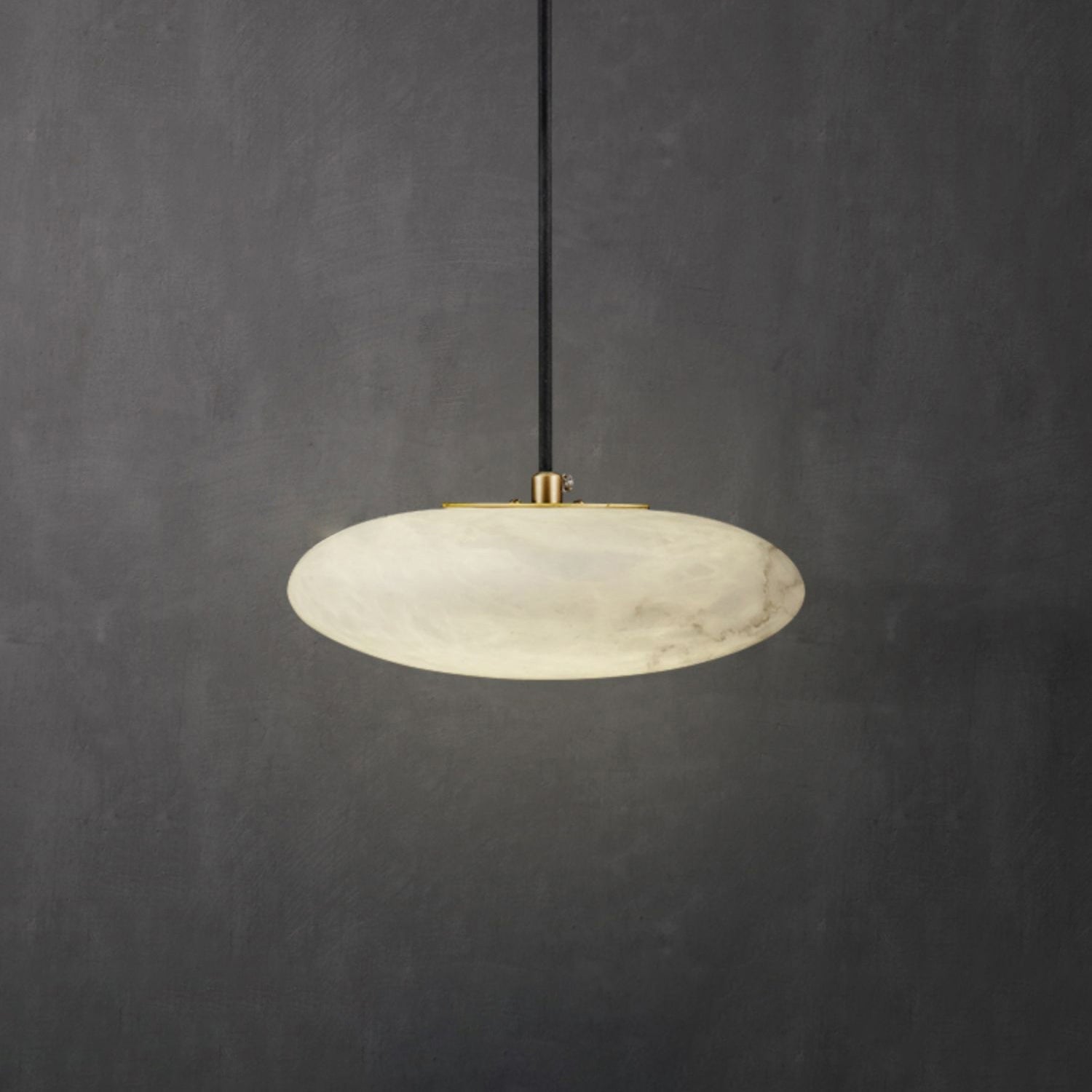TONGOTDI Round Marble Pendant Lamp
