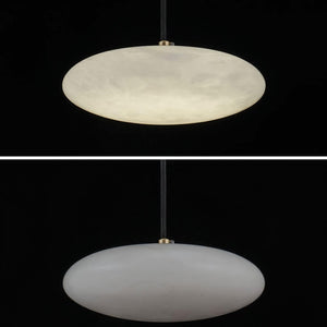 TONGOTDI Round Marble Pendant Lamp