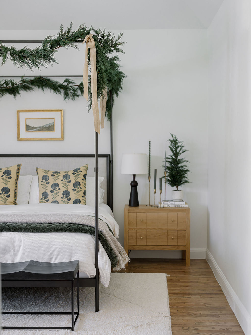 24" / 2’ Artificial Evergreen Cedar Tree Set