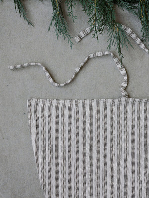 Ticking Stripe Reversible Tree Skirt