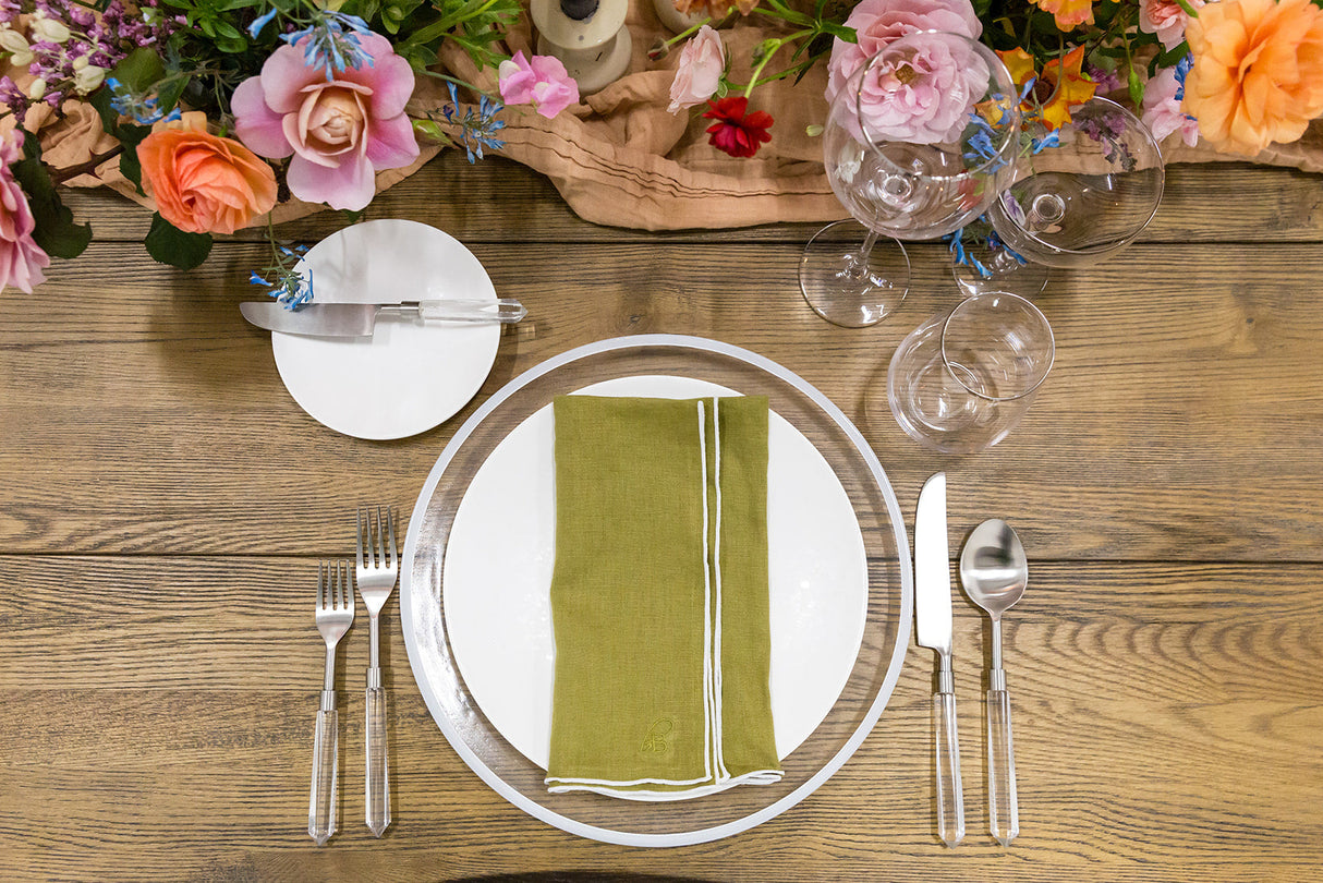 STONE WASHED LINEN NAPKINS // SET OF 4