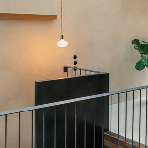 Oval Dim to Warm Plug-In Pendant in Graphite