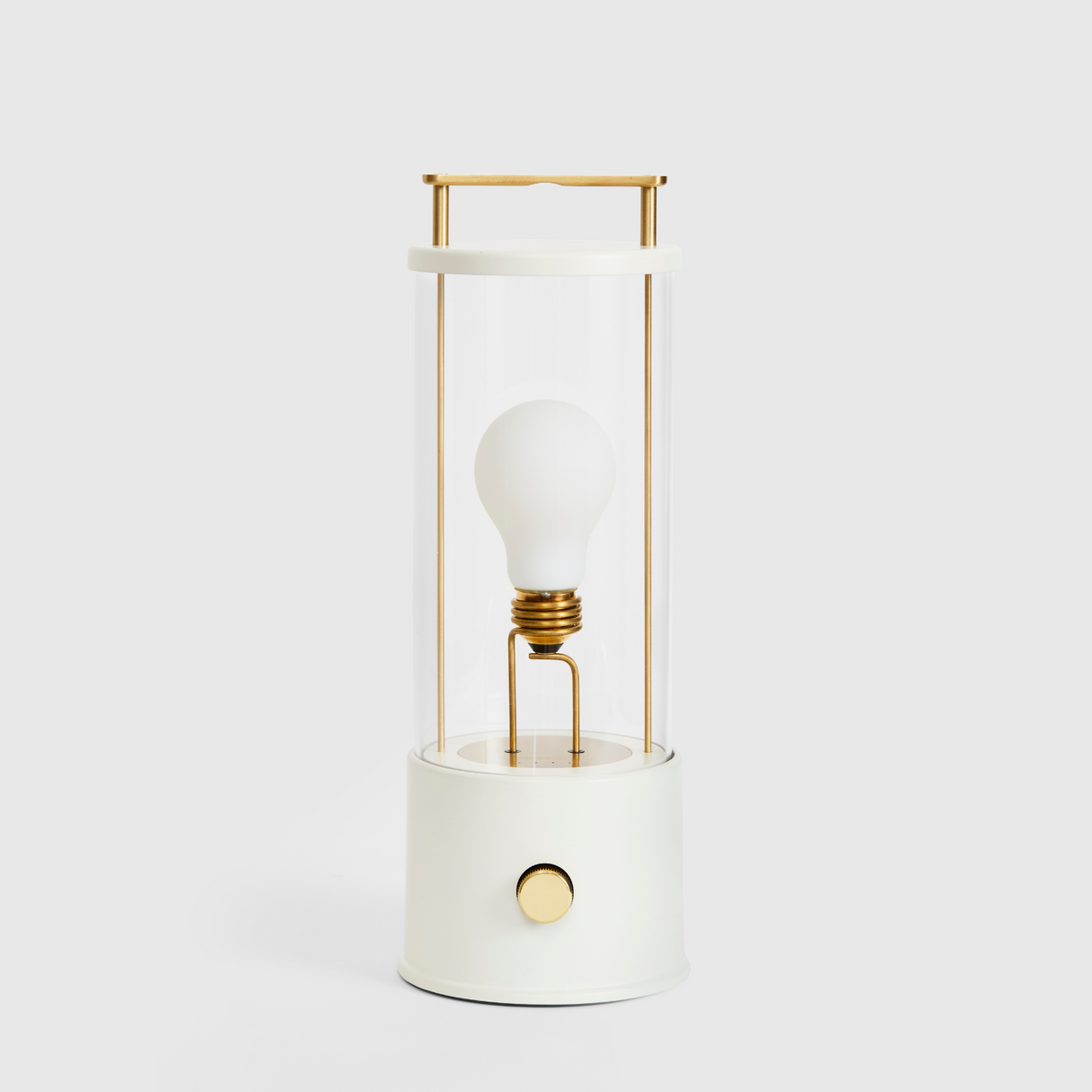 The Muse 1.0 Portable Lamp in Candlenut White