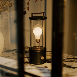 The Muse 1.0 Portable Lamp in Hackles Black