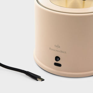 The Muse 1.0 Portable Lamp in Setting Plaster Pink
