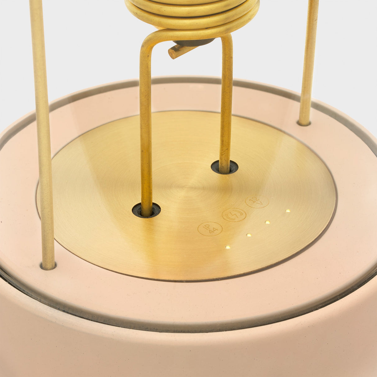 The Muse 1.0 Portable Lamp in Setting Plaster Pink