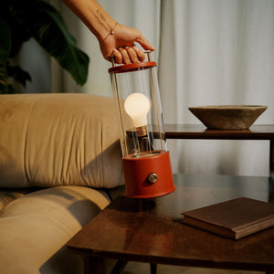 The Muse 1.0 Portable Lamp in Pomona Red
