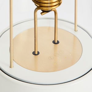 The Muse 1.0 Portable Lamp in Candlenut White