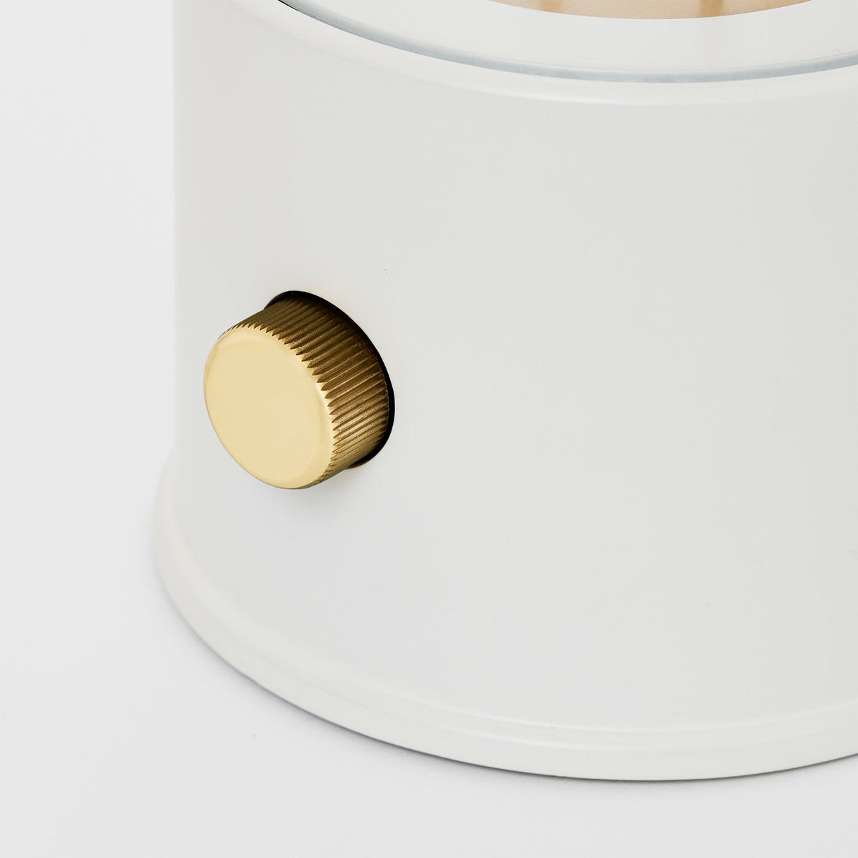The Muse 1.0 Portable Lamp in Candlenut White