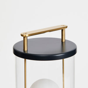 The Muse 1.0 Portable Lamp in Hackles Black