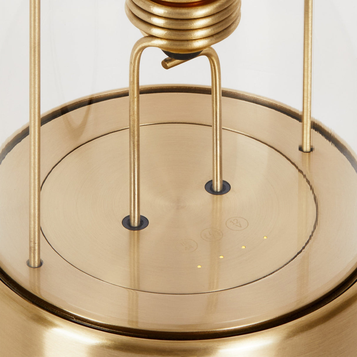 The Muse 1.0 Portable Lamp in Solid Brass
