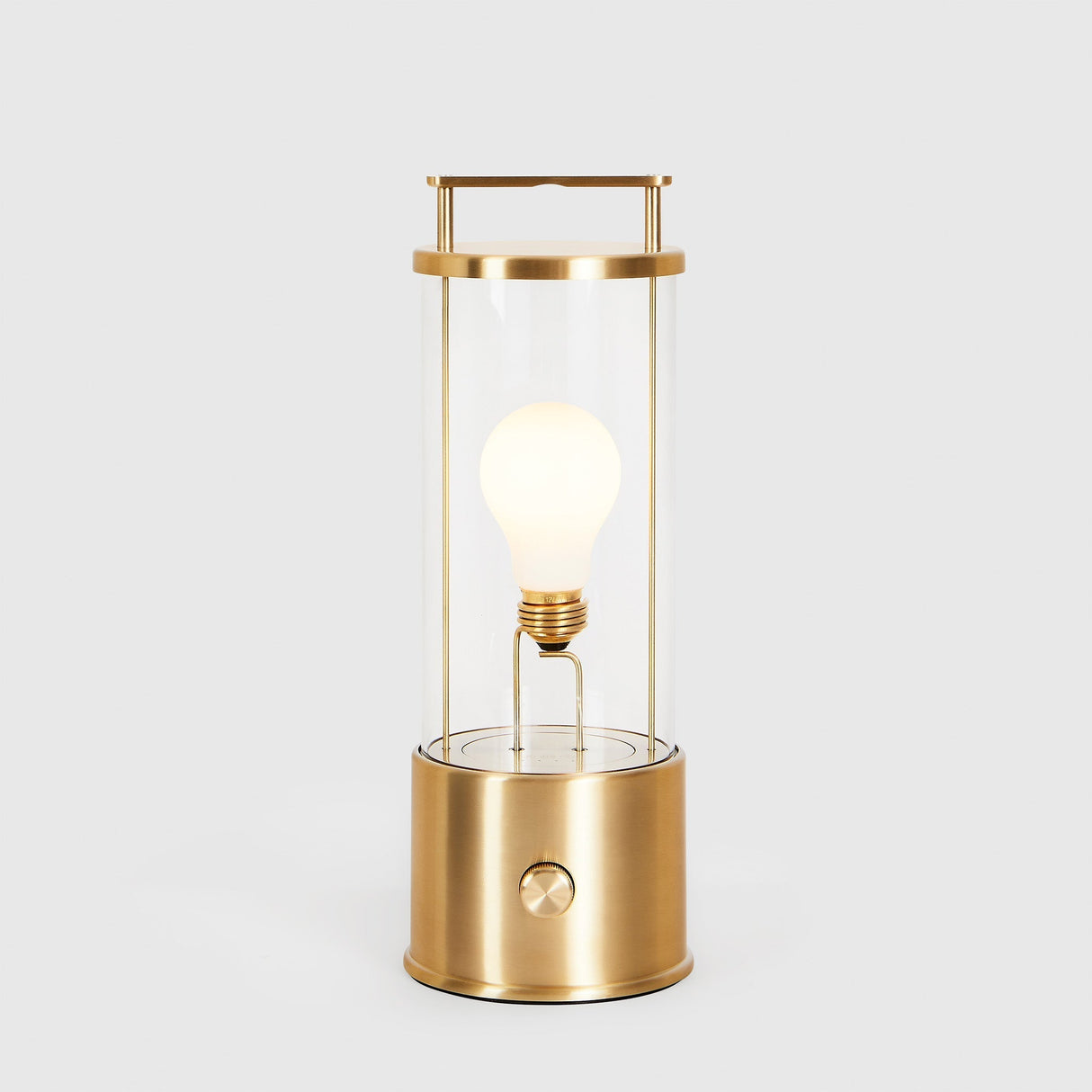 The Muse 1.0 Portable Lamp in Solid Brass