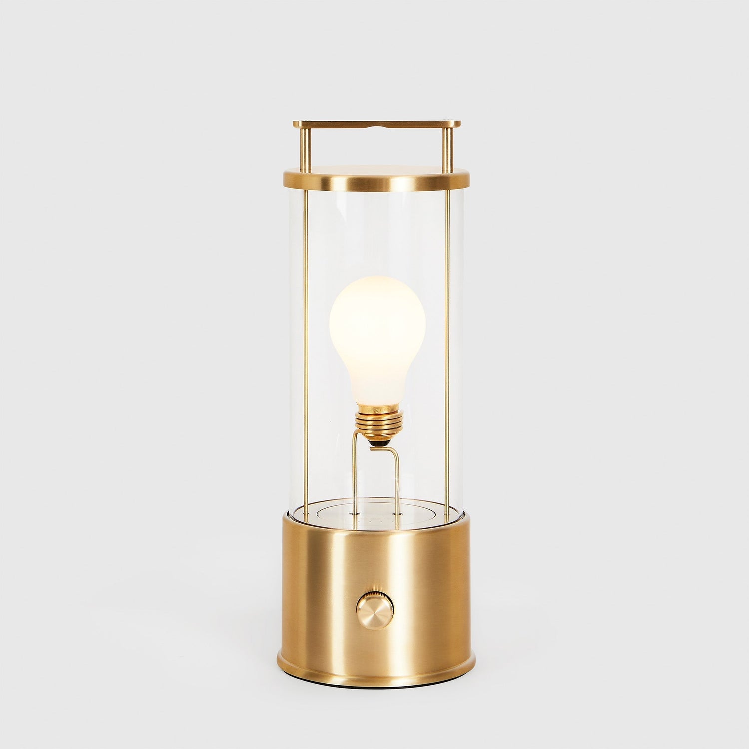 The Muse 1.0 Portable Lamp in Solid Brass