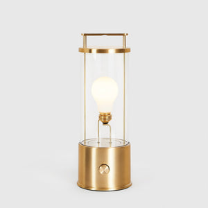 The Muse 1.0 Portable Lamp in Solid Brass