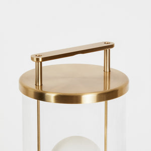 The Muse 1.0 Portable Lamp in Solid Brass