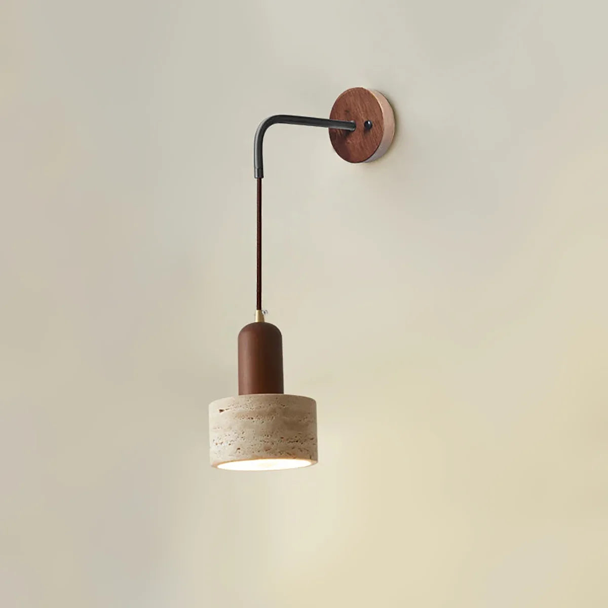 Tia Travertine Wall Lamp