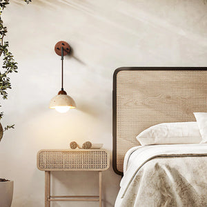 Tia Travertine Wall Lamp