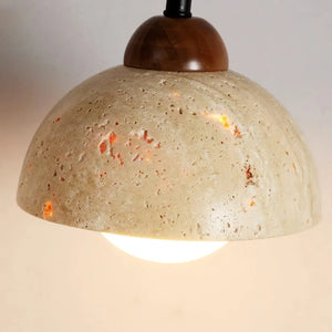 Tia Travertine Wall Lamp