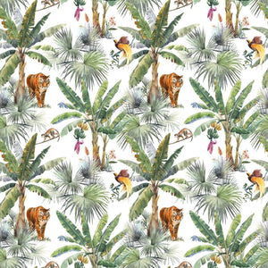 Tigers Pattern Print Peel and Stick Wallpaper