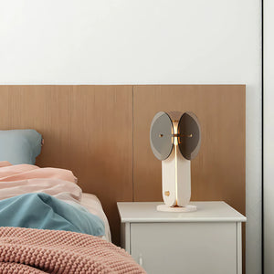 Trilume Smoke Grey Glass Lamp