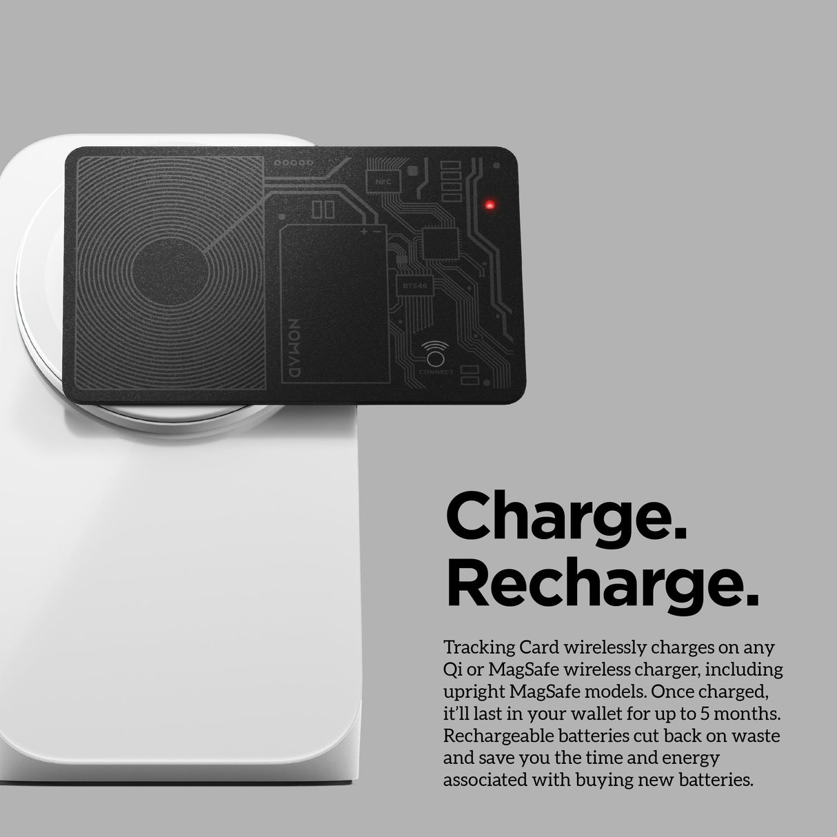 Tracking Card Air - Find My | Black