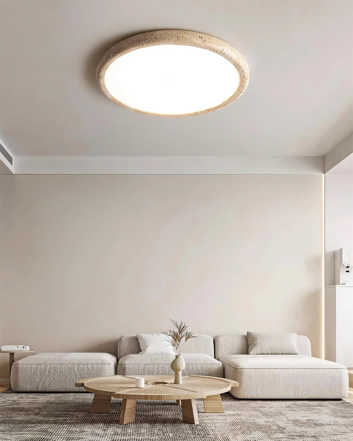 Travertine Kleine Ceiling Light