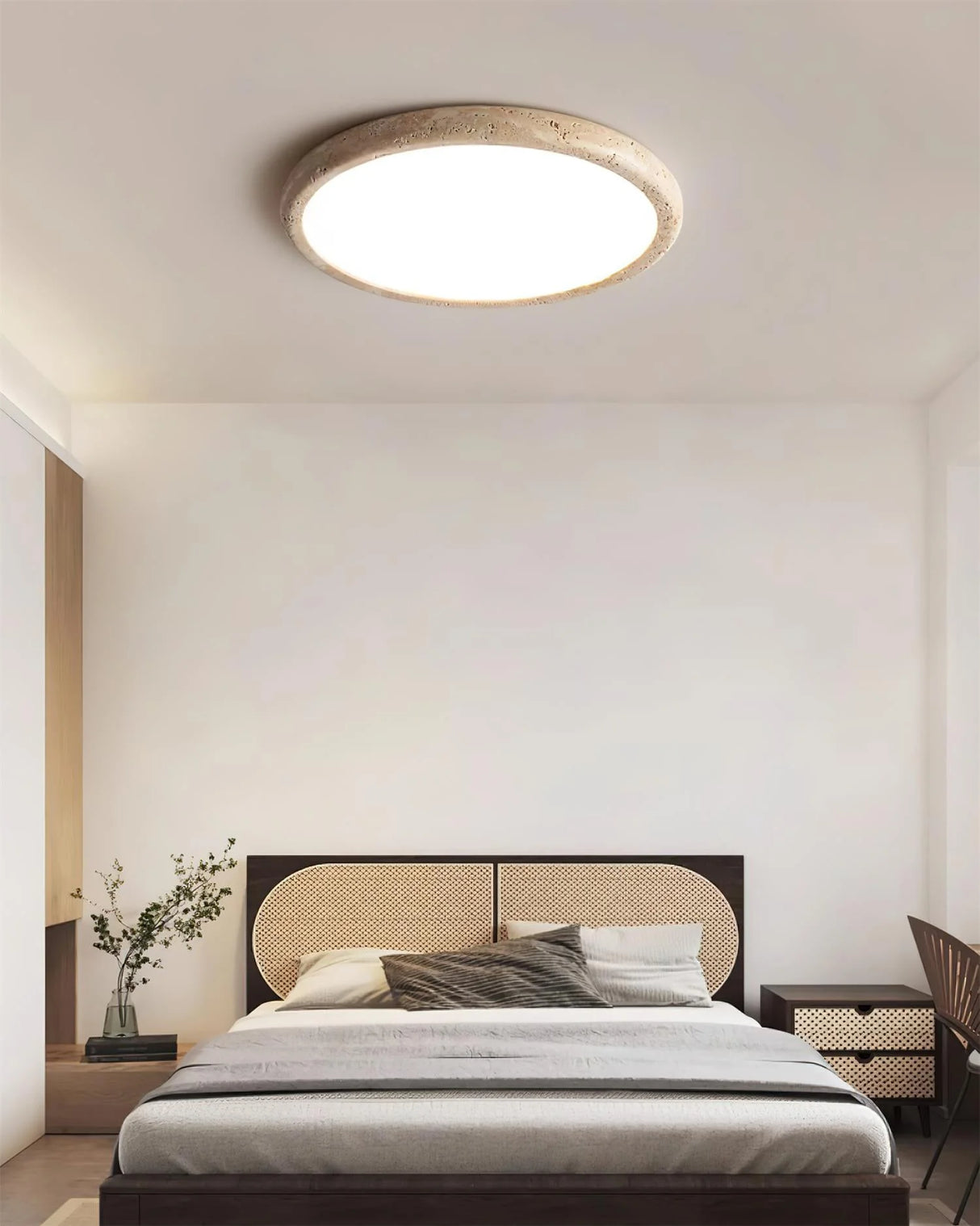 Travertine Kleine Ceiling Light