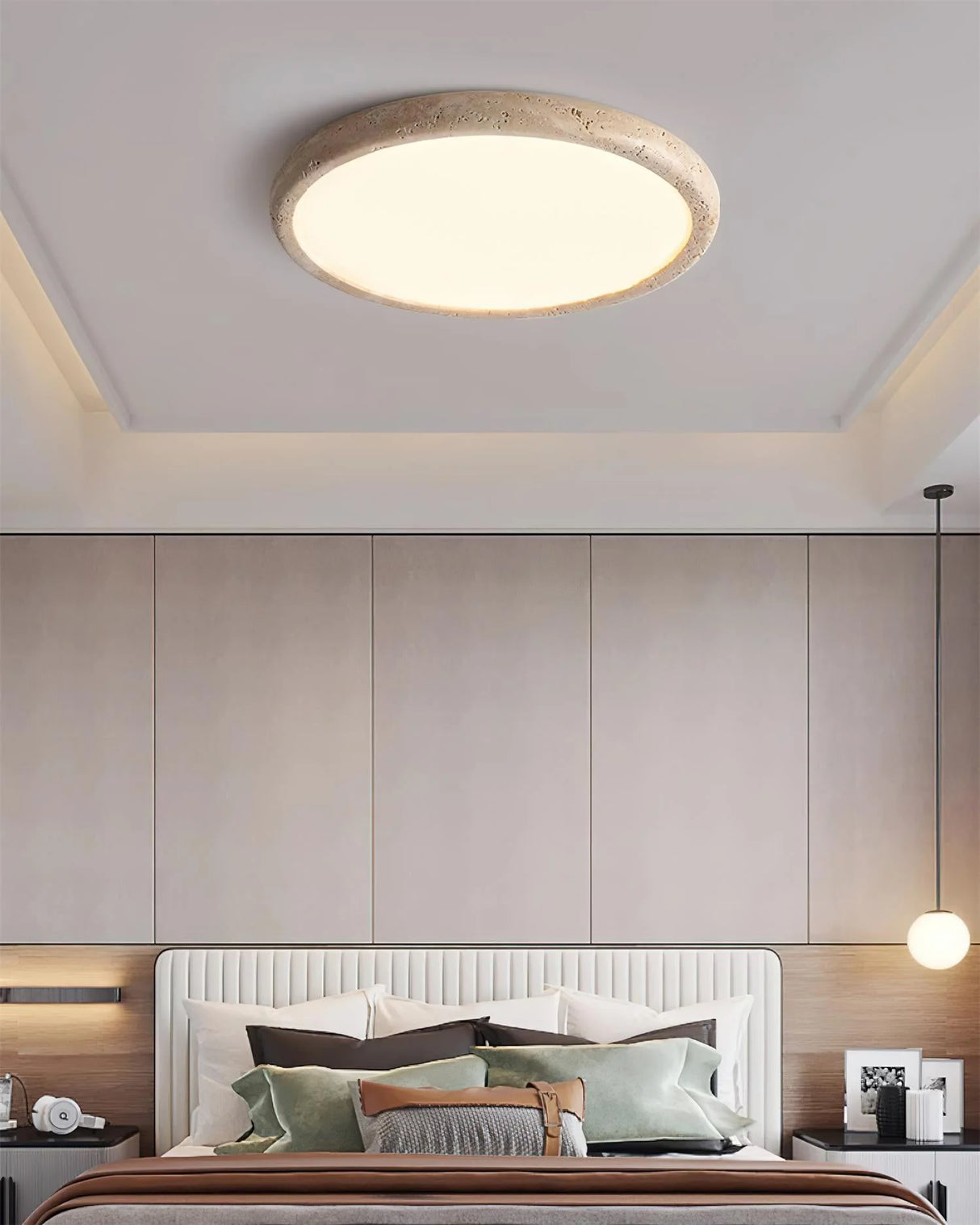 Travertine Kleine Ceiling Light