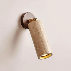 Travertine Mireille Wall Lamp