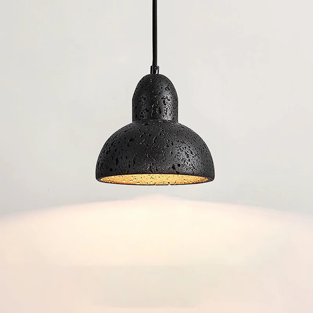 Travertine Terra Halo Pendant Light
