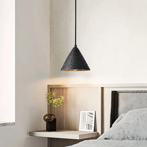 Travertine Terra Halo Pendant Light