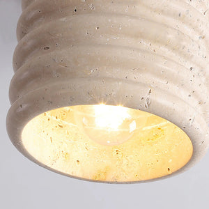 Travertine Vaarnii Ceiling Lamp