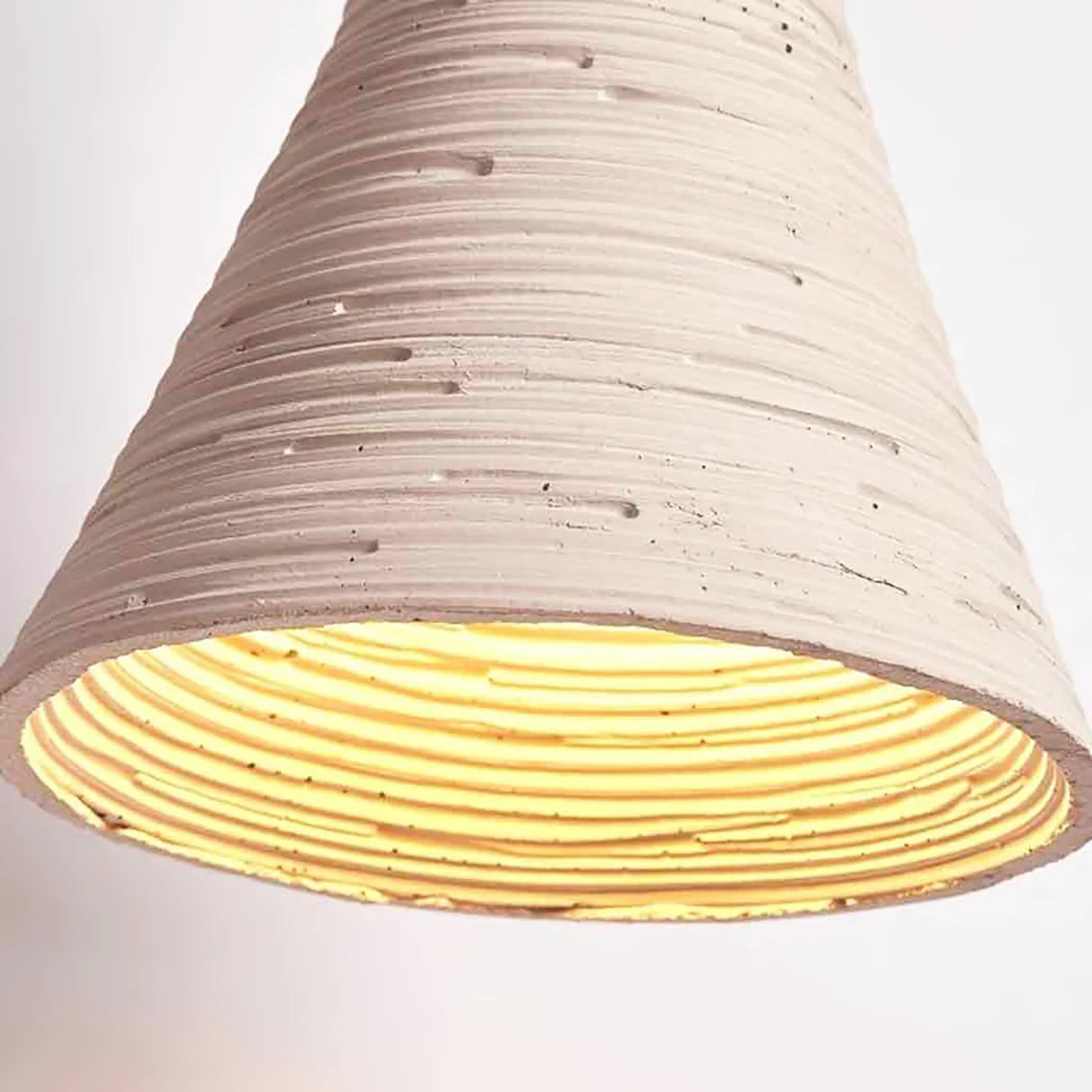 Cement Vintage Wood Wall Lamp