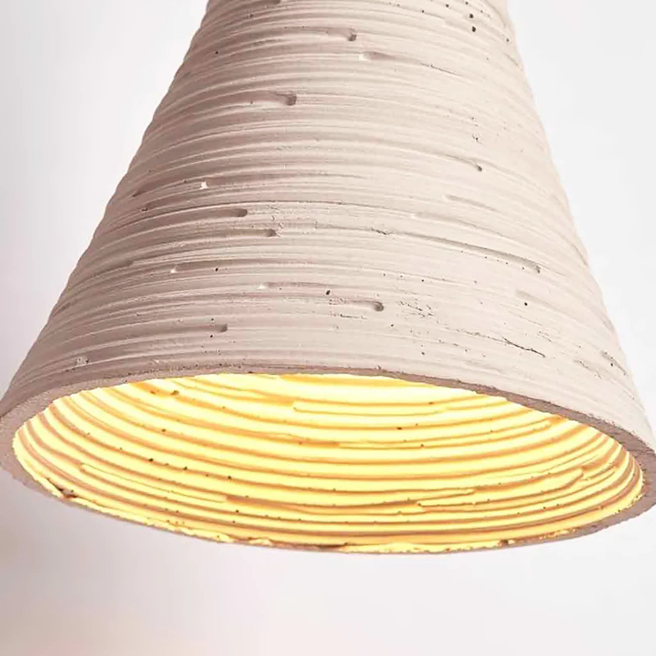 Cement Vintage Wood Wall Lamp