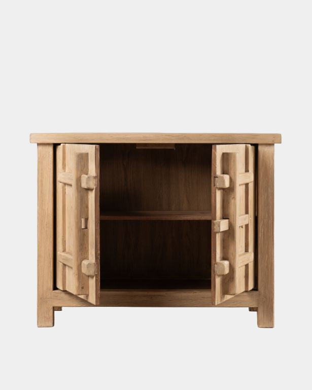 Two Door Elm Cabinet