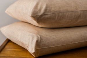 Natural Colored Cotton Bed Sheet Set