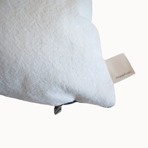 Nonna Upcycled Blue Plaid Pillow