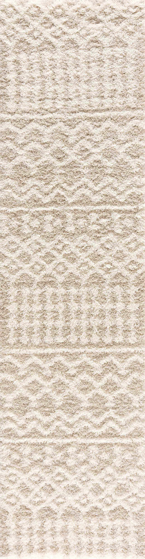 Prompton Cream Plush Area Rug