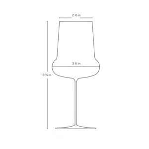 Ghost Zero Belly Red Wine Glass