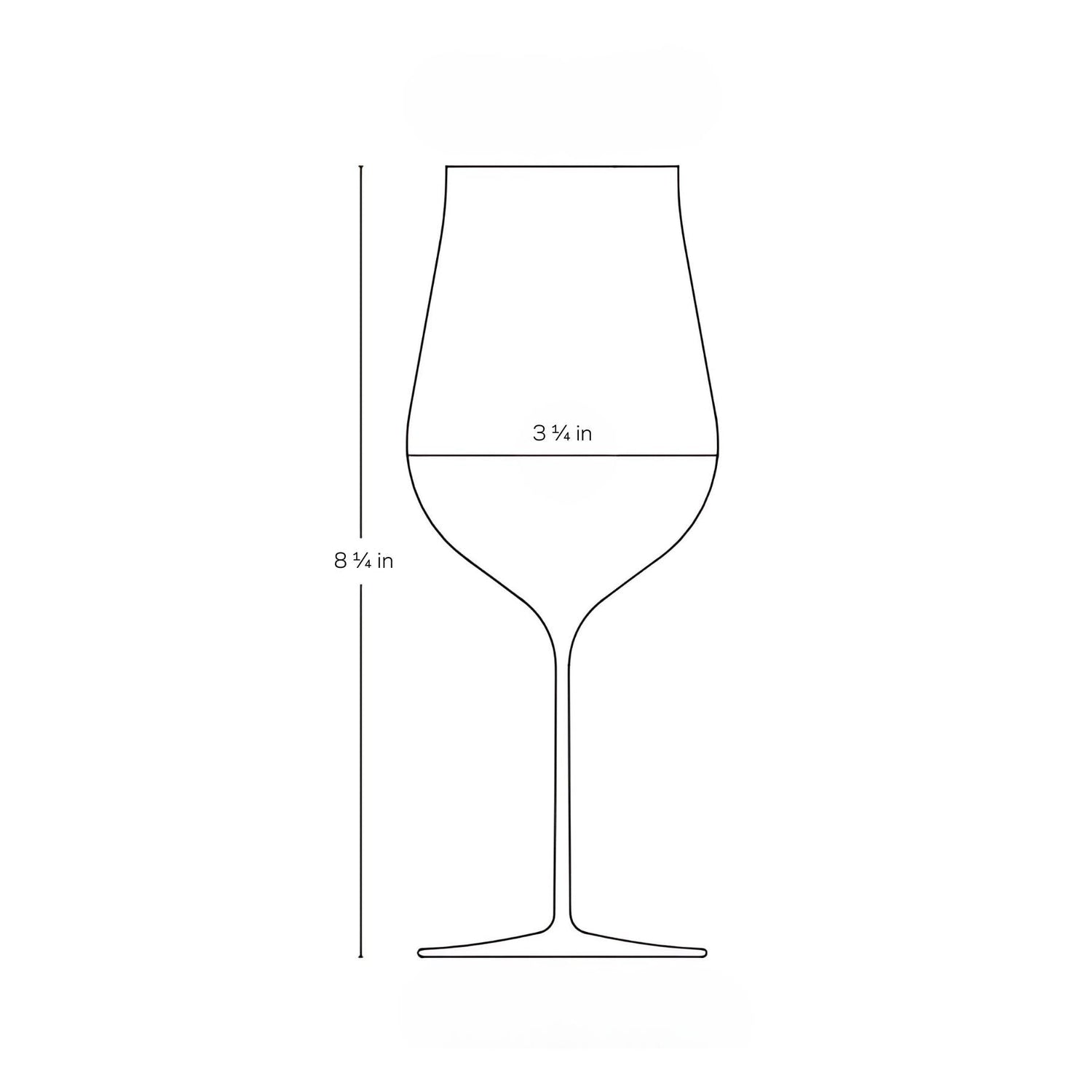 Ghost Zero Tulip White Wine Glass