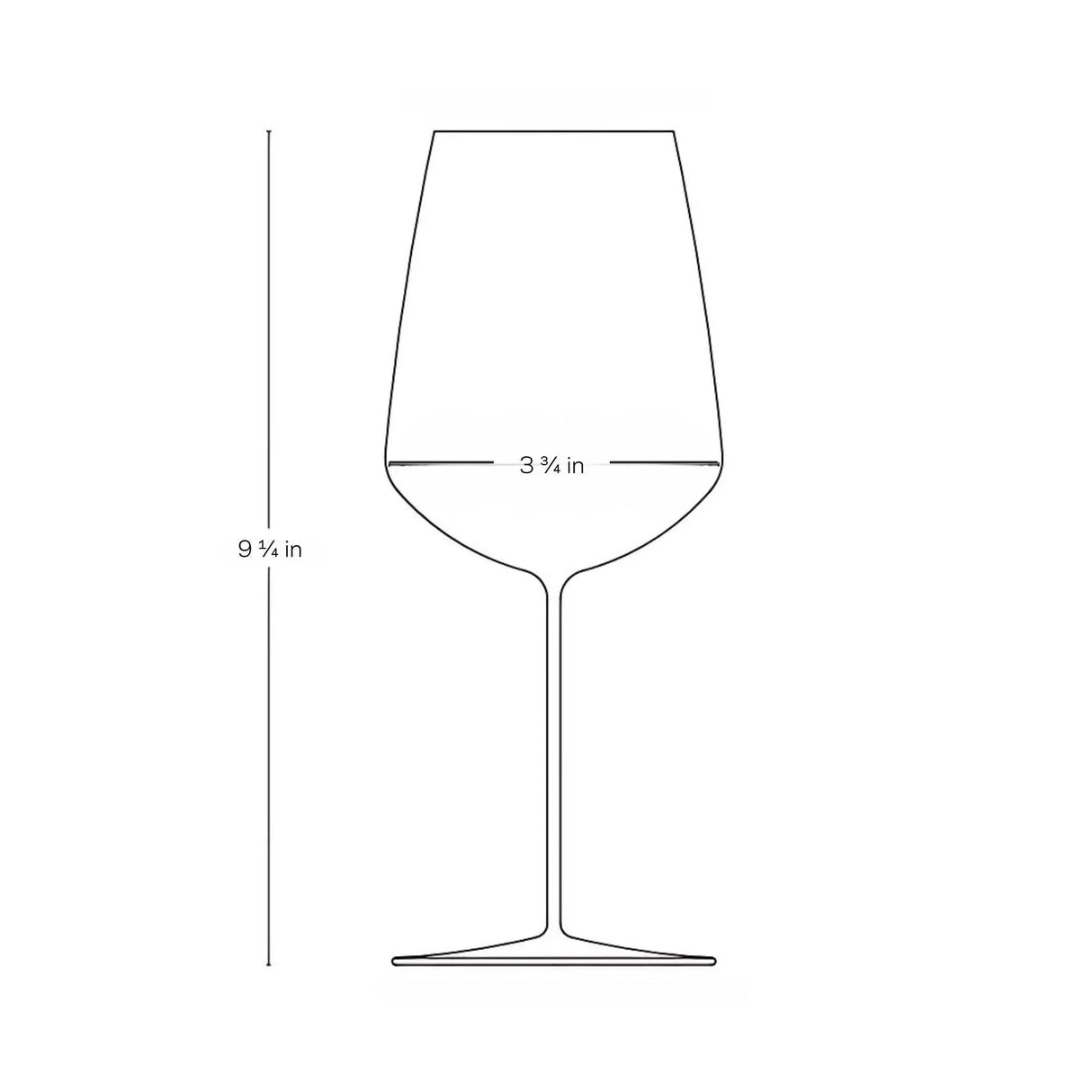 Stem Zero Powerful Red Wine Glass