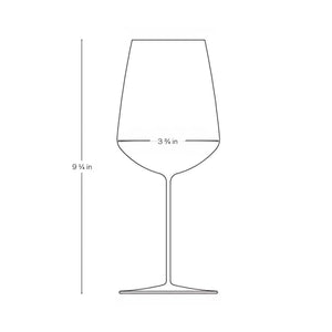 Stem Zero Powerful Red Wine Glass
