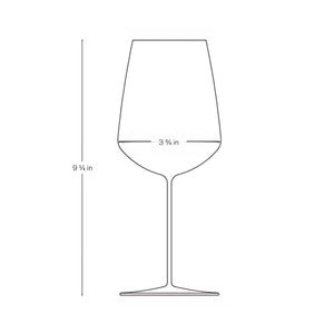Stem Zero Powerful Red Wine Glass