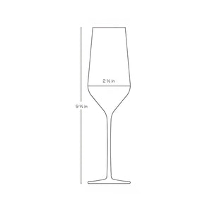 Stem Zero Trio Champagne Glass