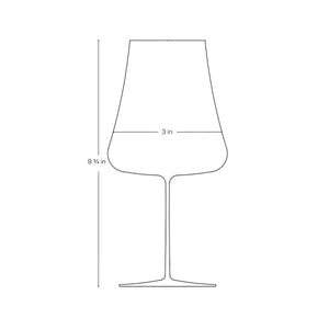 Stem Zero Volcano Red Wine Glass