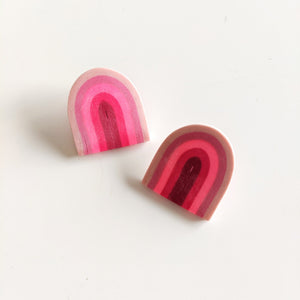 Umbrella Earrings | Bubblegum