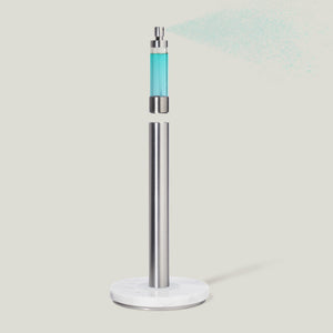 The Obscura Paper Towel Holder plus Spray Bottle