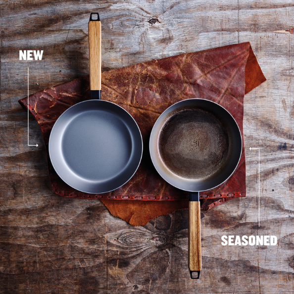 Forest Carbon Steel Frying Pan